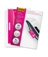 Fellowes 52051 GLOSSY POUCHES - ID TAG PUNCHED, 10 MIL - $1,443.18 MXN