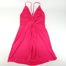 Express Womens Sleeveless Maxi Dress Silky Size 12 Pink - £13.29 GBP