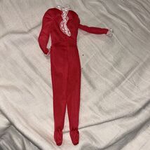 #7203 1975 Mattel Barbie BEST BUY Fashions RED PAJAMAS TRICOT  DOLL CLOT... - $9.18