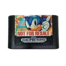 Sega Genesis Sonic the Hedgehog Cartridge Only Not For Resale Vintage Game - $14.84
