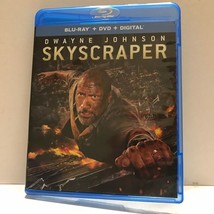 Skyscraper Movie with Dwayne Johnson Blu-Ray Disc Only (No DVD No Digital) - £7.55 GBP