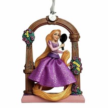 Rapunzel With Pan ~ DISNEY SKETCHBOOK ORNAMENT ~ Tangled 2020 - £20.59 GBP