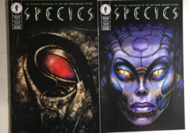 SPECIES lot (2) #1 &amp; #4 (1995) Dark Horse Comics FINE+ - £11.67 GBP
