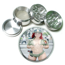 Cosplay Pin Up Girls D1 63mm Aluminum Kitchen Grinder 4 Piece Herbs - $16.78