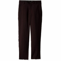 Calvin Klein Boys Shiny Square Pants, 18/Wine - $23.76