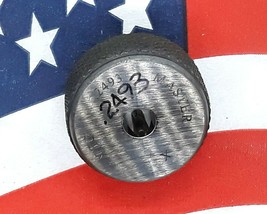 Vermont Gage Co. Master Smooth Plain Bore Ring Gage X Size .2493 - $16.99