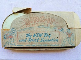 Vintage 1950s  BING-IT Badminton Beach Game Sunny Banks New York - £7.81 GBP