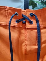 Under Armour Heat Gear Men&#39;s Orange Polyester Logo Print Swimwear Shorts... - £35.20 GBP
