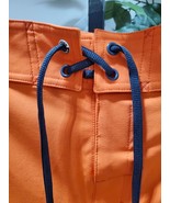 Under Armour Heat Gear Men&#39;s Orange Polyester Logo Print Swimwear Shorts... - £35.31 GBP