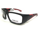 OnGuard Safety Goggles Eyeglasses Frames USH 110 Matte Black Red Z87-2 5... - $74.58