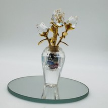 Swarovski Crystal Memories (Secrets) 5 Rose Vase With Crystals - £62.28 GBP