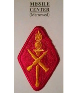 MISSILE CENTER PATCH ( MERROWED ) LOT 169 - £3.86 GBP