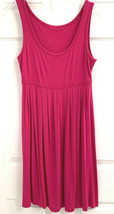 Bcbg Max Azria Sz S Pink Knit Empire Waist Sundress Dress Women&#39;s - £7.09 GBP