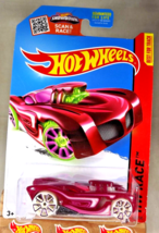 2015 Hot Wheels #168 HW Race-Night Storm 16 ANGELS Pink w/Glow Whls PinkTrap5 Sp - £6.19 GBP