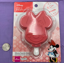 Disney Minnie Mouse Shaped Silicone Popsicle Maker - Sweet Treat, Stylish Design - £11.87 GBP