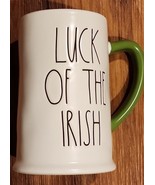 Rae Dunn Artisan Collection by Magenta ~ Green White ~ Luck of the Irish... - $30.00
