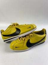 Nike Mens Classic Cortez 807480-700 Yellow Casual Shoes Sneakers Size 11.5 - £70.93 GBP