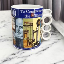 Vintage Ashdale 2000 Millennium Time Line Commemorate Coffee Mug Tea Cup Mint - $12.59