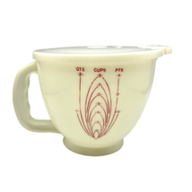 Vintage Tupperware Mix N Store 8 Cup 2 Qt Measuring Bowl Pitcher #500 with Lid - £14.67 GBP