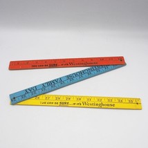 Westinghouse Electric Family Days Pittsburgh Folding Wood Yardstick Ruler - £19.34 GBP