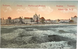 Shelburne, Dennis, Marlborough-Blenheim, Brigton, Atlantic City, NJ vtg postcard - £10.18 GBP
