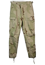 US MILITARY TROUSERS PANTS DESERT CAMOUFLAGE COMBAT SMALL LONG 8415-01-3... - $366.06 MXN