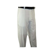 Men 2pc Stacy Adams leisure suit Linen Cotton With Embroidery 3668 white black image 2