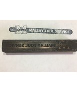 Letterpress Printing Block  Mallay Tool Service - €7,14 EUR
