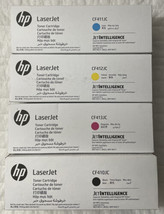 HP 410X Black Cyan Magenta Yellow Toner Cartridges For HP LaserJet Pro M... - $432.43