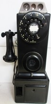 Automatic Electric Pay Telephone 3 Coin Slot 1930&#39;s LH - £1,099.96 GBP