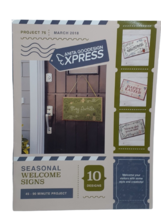 Anita Goodesign Express, Seasonal Welcome Signs Embroidery Designs, 40 - 90 min - £7.60 GBP