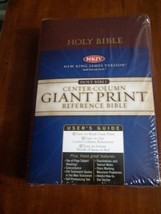 Holy Bible New King James Version Classic Giant Print Center Column Refe... - £22.03 GBP