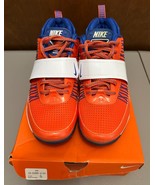 Nike Zoom Revis Knicks SZ. 8.5 Orange/White-GM Royal 555776-800 NEW IN BOX - $2,215.40 MXN