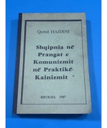 OLD ALBANIA BOOK-QAMIL HAJDINI-SHQIPNIA NE PRANGAT E KOMUNIZMIT-BRUKSEL ... - $69.30