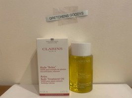Clarins Relax Body Treatment Oil 3.4 oz NIB Factory Sealed Bottle - $27.71