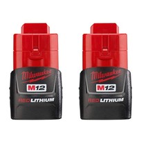 Milwaukee 48-11-2411 M12 Redlithium 2 Pack - Cp Bat - $106.99