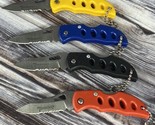 Mini Tomahawk Pocket Buck Knife Keychain - You Choose the Color - New - £7.85 GBP