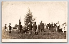 Ashton IL Military Svc Cemetery  Nelson Family Schmidt Lauren IA Postcard C28 - £23.42 GBP