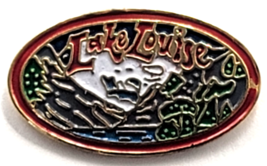 Lake Louise Alberta Banff Area Canada Rockies Mountain Scenic Enamel Tra... - $9.99