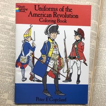 Adult Coloring Book Uniforms Of The American Revolution 1974 - £10.44 GBP