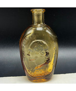 GEORGE WASHINGTON WHEATON BOTTLE amber glass Father of our country decan... - £6.23 GBP