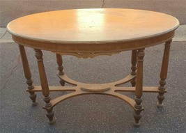 Victorian Antique Library Table - Beautiful Detail - Original Hardware - Nice - £308.56 GBP