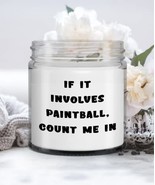 Paintball Candle Decor for Paint Ball Player - £17.54 GBP