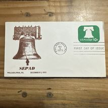 1973 Sepad Philadelphia First Day Of Issue Postal Cover - $24.75