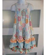 Matilda Jane Happy and Free Up in the Air Hot Air Balloon Dress Size 8 G... - $524.58 MXN