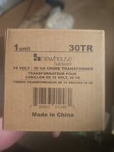 Newhouse Hardware Wired 16V 30vA Doorbell Transformer Compatible with Ri... - $18.81