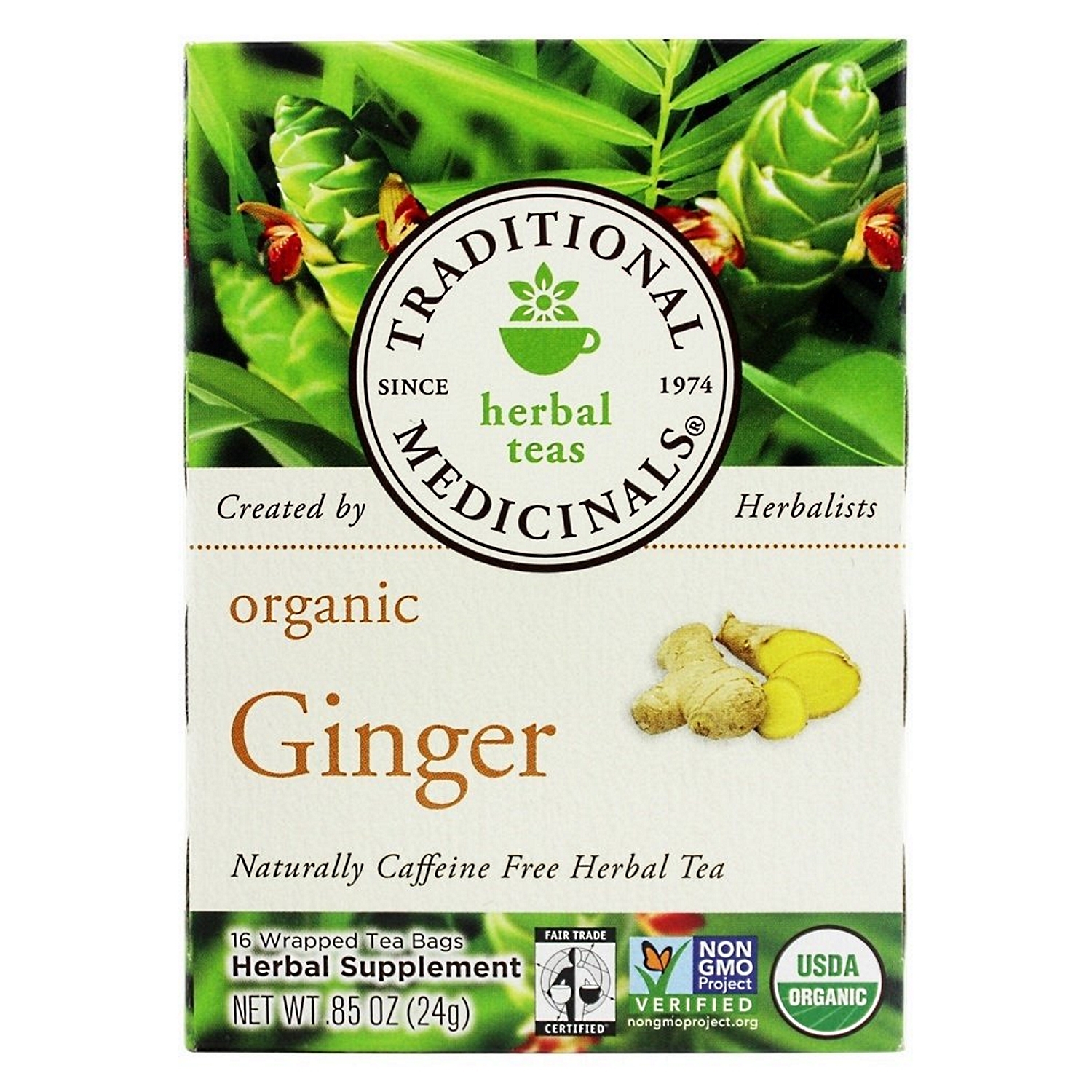 Primary image for Traditional Medicinals Organic Ginger, 16 Tea Bags
