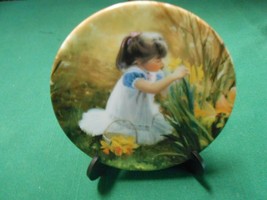 Pemberton &amp; Oakes Mini Plate- by Donald Zolan 1990 FLOWERS FOR MOTHER- 5... - £9.80 GBP