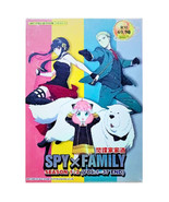 DVD Anime Spy X Family Complete Series Season 1+2 (Vol.1-37 End) English Dubbed - £31.27 GBP