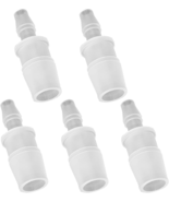 5Pcs Plastic Hose Barb Reducer Fitting, 1/2&quot; to 1/4&quot; Hose Barb Union Ada... - $10.28